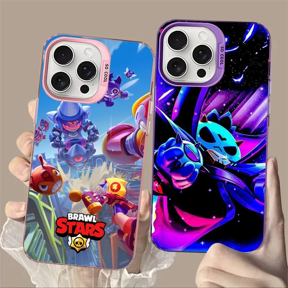 Coque de téléphone antichoc Games Stars Leons, coque arrière pour iPhone 16, 15, 14, 13, 12, 11 Pro Max, X, Poly, XS MAX, 8, 7 Plus, 256