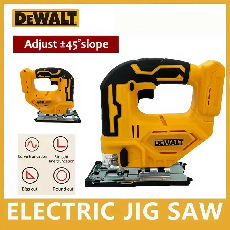 

Dewalt 2700RPM Brushless Curve Saw Cordless Electric Jig Saw Portable Multifunction Adjustable Woodworking 20V Power Tool