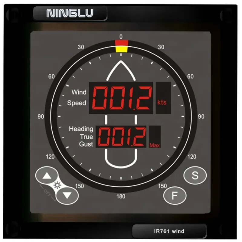 

NEW IR761 Wind Speed and Direction Repeater / Wind Speed and Direction Display