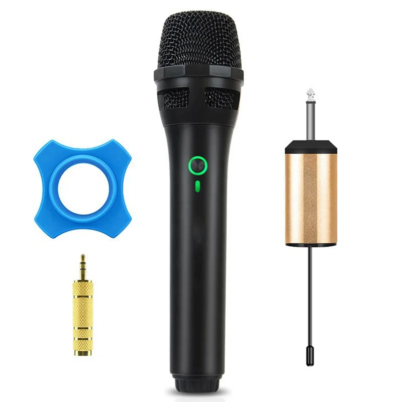 

News Handheld Wireless Microphone Plug Andplay KTV Outdoor Audio Mic Forkaraoke Singing Dj Microphone