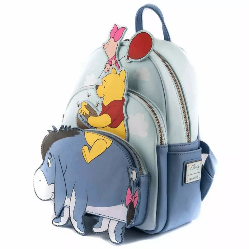 Loungefly Winnie The Pooh Triple Pocket Mini Backpack