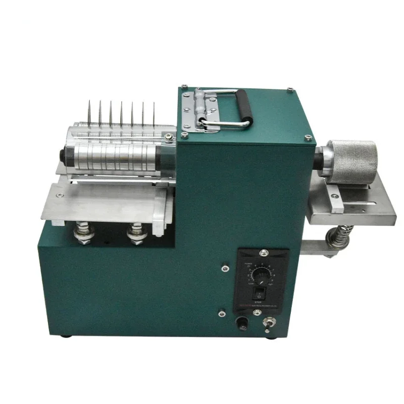 

For Electric Heat Edge Creaser Machine 110V-220V Double Head Leather Machine Professional LeatherTool 50W Belt Machine