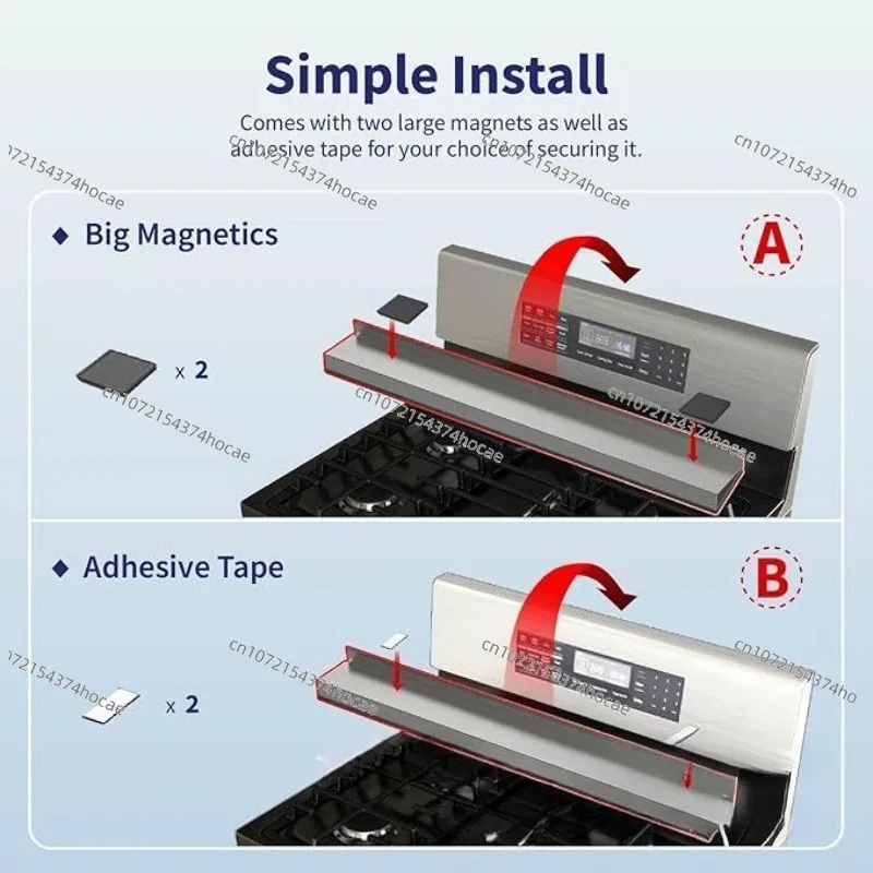 Hot Sale Stainless Steel, Stove Cover, Stove Crack Strip, Kitchen Stove Cabinet Clearance