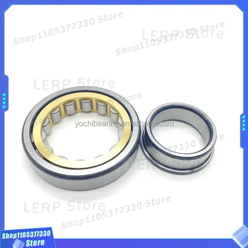 N224 Cylinder Roller Bearing 120x215x40mm GCr15 Chrome Steel Low Noise High Speed for Motor Pump Gearbox Industrial Machinery