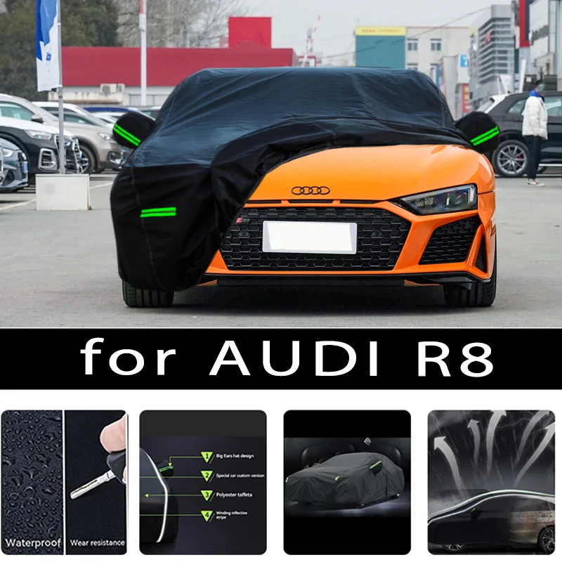 

For Audi r8 car protective covers, it can prevent sunlight exposure and cooling, prevent dust and scratches