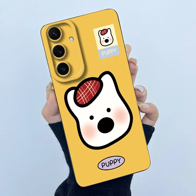 Fall Für Galaxy S25FE Nette Panda Süße Mädchen Katzen Silikon Weiche Rückseitige Abdeckung Für Samsung Galaxy S25 FE 5G stoßstange Schutzhülle