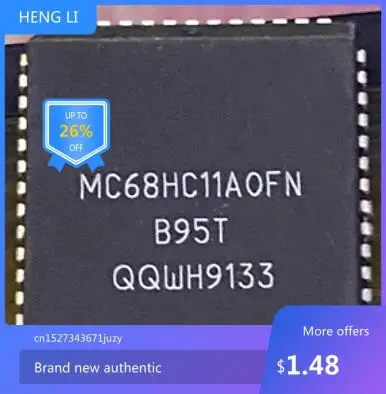 100% новый MC68HC11A0FN