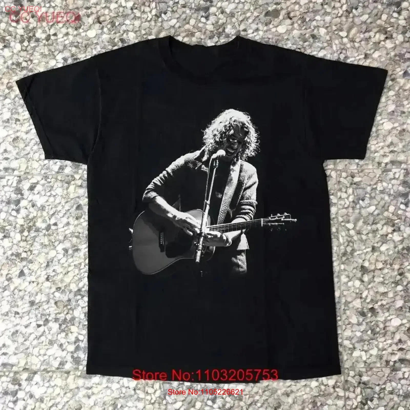 Chris Cornell Audioslave 2 camiseta para Fan negro hombres S a 5XL BM1118 vintage lavado elegante versátil homme transpirable vintage