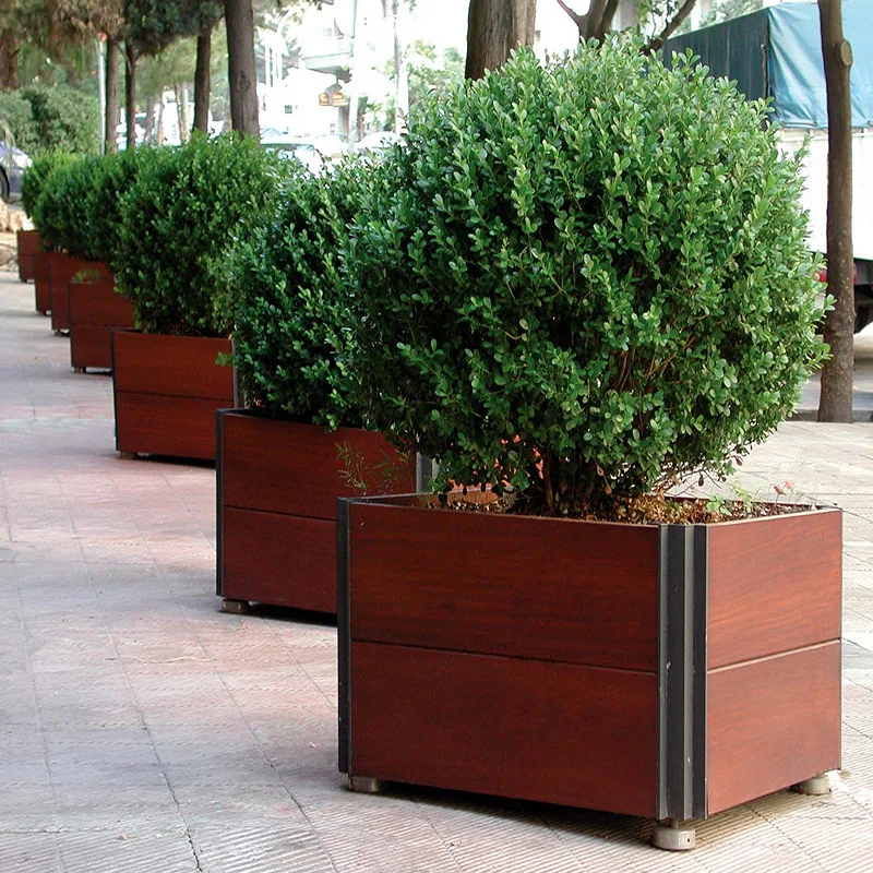 DSA flower box Road isolation flower box Outdoor flower pot Garden landscape Floor-to-ceiling  slot