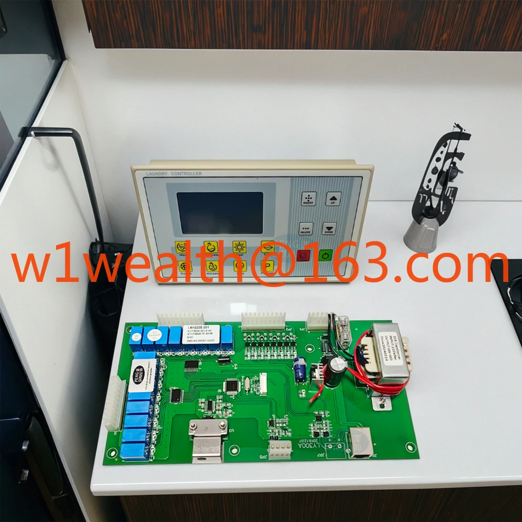 KH322B Automatic English Program Controller for Washing Machine Multi-Speed Motor VFD Electric Plastic Material Supports KH322B