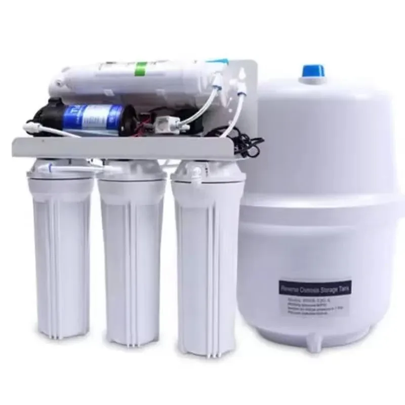 Five Stage RO System Water Purifier Household Filter with Steel Tank Multi Stage Customization