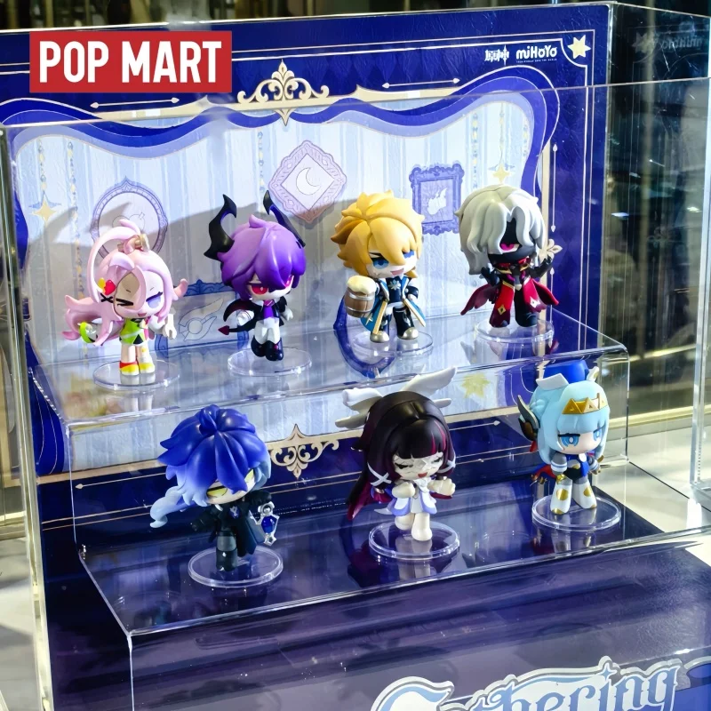 

New Hot Sale Genuine Popmart Genshin Impact Happy New Year Q Series Hand Made Surprise Blind Box Decoration Collection Gifts