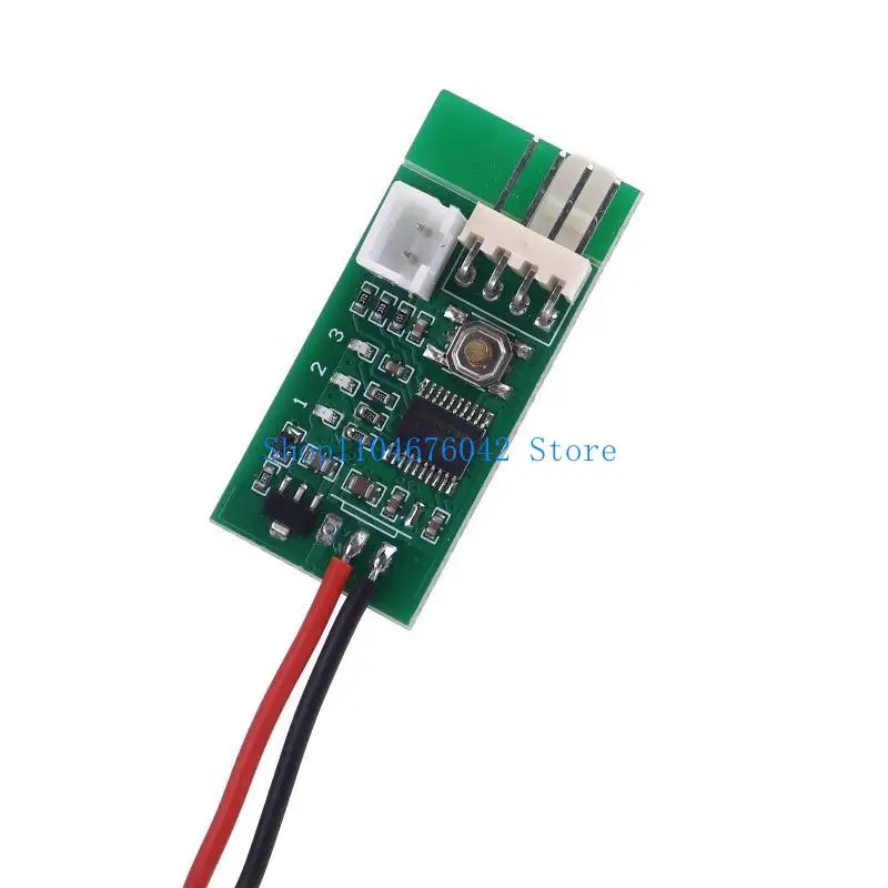 4-wire 12V Computer for Case Fan Speed Controller PC Chassis Temperature Control Module High-power PWM Speed Regulator