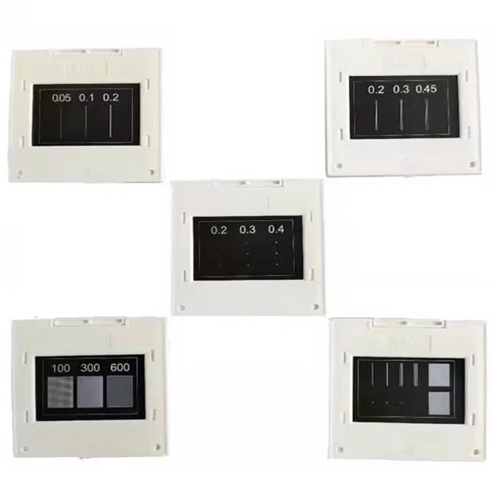 

Triple Slit Hole Grid interference Experiment Brackets for Physics Study, 5PCS