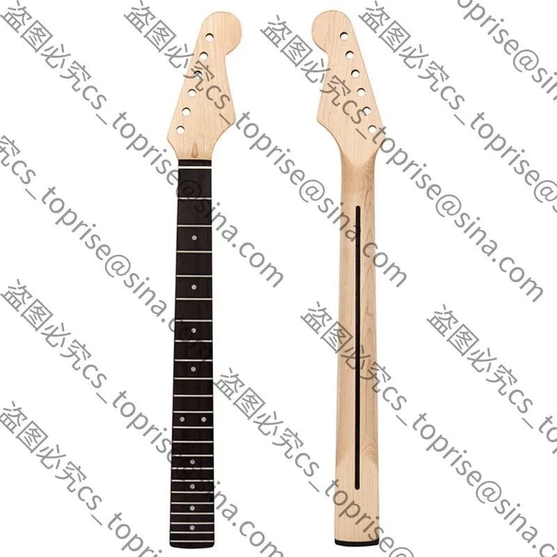 

Suitable for ST6 String 22 Frets Canadian Maple Rosewood Matte Guitar Handle Modified DIY Professional Guitar Accessories