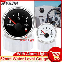 Waterproof Water Tank Level Indicator with Alarm Liquid Level Meter Water  Level Gauge for Marine Boat Car Universal Fuel Float