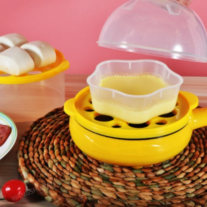 مقلاة كهربائية منزلية صغيرة مقلاة البيض المقلي المرجل باخرة غير عصا المقلية ستيك فطيرة عجة صانع الإفطار