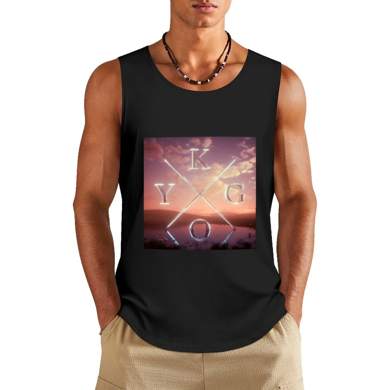 

KYGO (the album) 2024 Tank Top gym accessories man gym shirts Male clothes