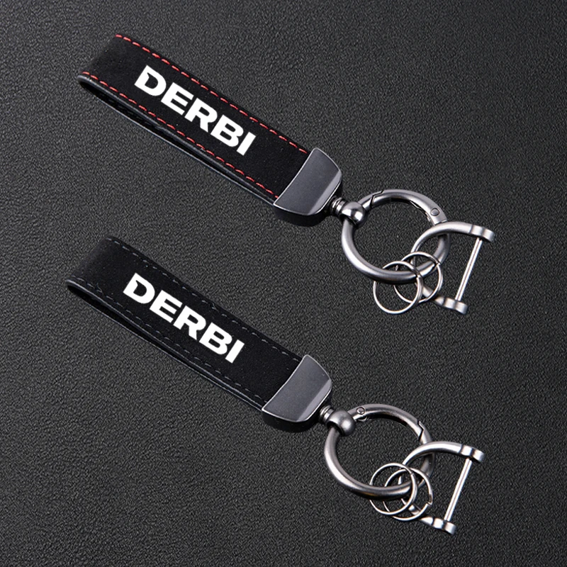 Für DERBI DERBI VARIANT SPORT R Zubehör Motorrad Hochwertiger Schlüsselanhänger Leder Wildleder Schlüsselanhänger