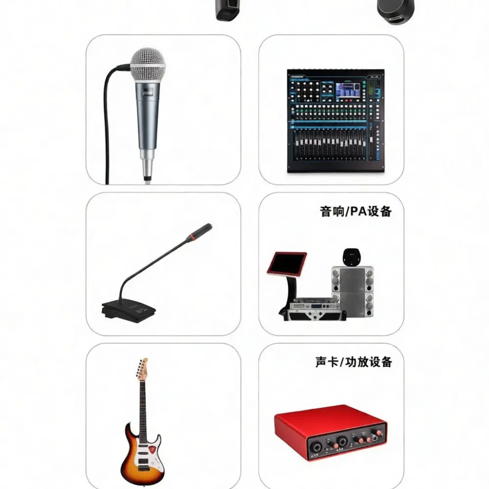 Wireless Audio Transmitter Receiver System For Dynamic Microphone Guitar Electric Wind Instrument Professional Stage