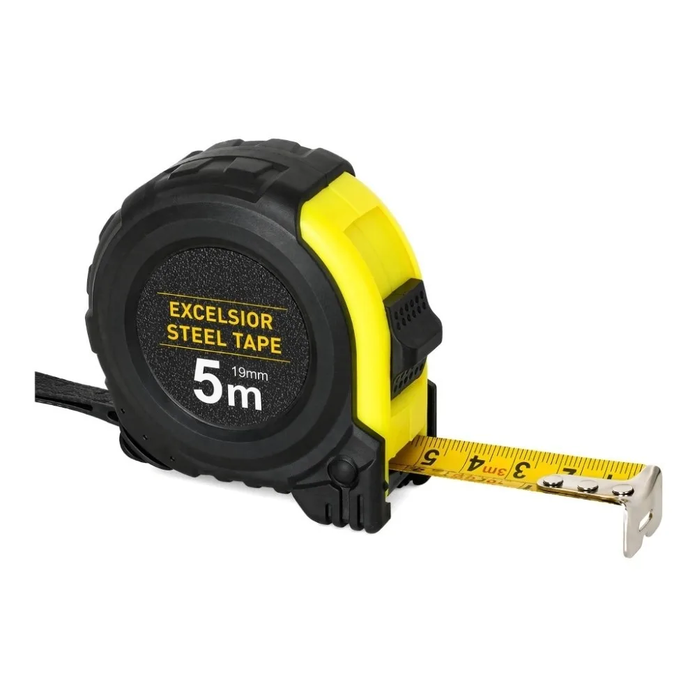 2pcs Thickened Carbon Steel Tape Measure Rubber Protective Casing Easy to Read Measuring Tape Retractable Tape Measure