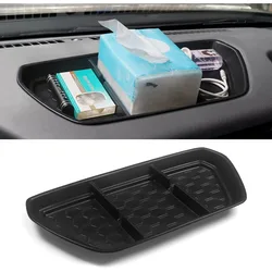 Compatible With 2022 2023 2024 Nissan Frontier Dashboard Organier, Soft Rubber Dash Tray With Phone Holder For Frontier D41,Dash