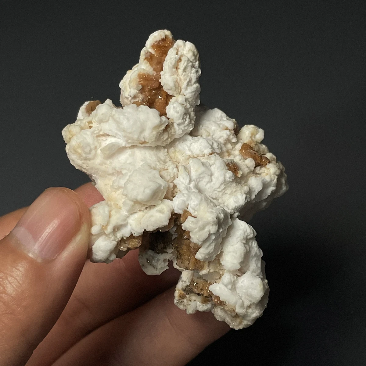 

C2-2B 100% Natural Creedite Clusters Popcorn Gypsum Stones and crystals From Guizhou China