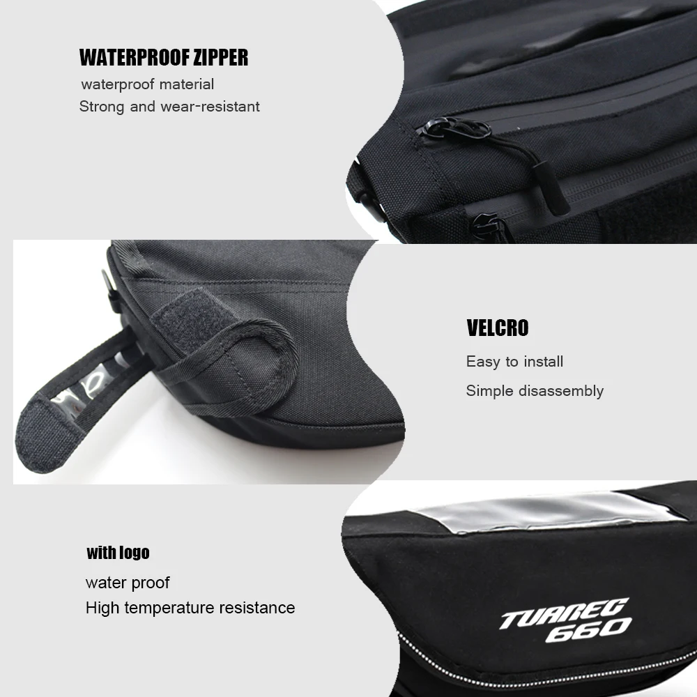 Motorcycle Accessories Waterproof Bag Storage Handlebar Bag Travel Tool Bag Tuareg 660 For Aprilia Tuareg 660 Tuareg660