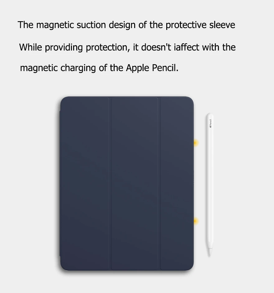 حافظات أصلية رسمية لجهاز Apple iPad Air 4 5 11 13 10.9 بوصة iPad Mini 6 Mini 7 Pro 11 12.9 13 حافظة مغناطيسية ذكية