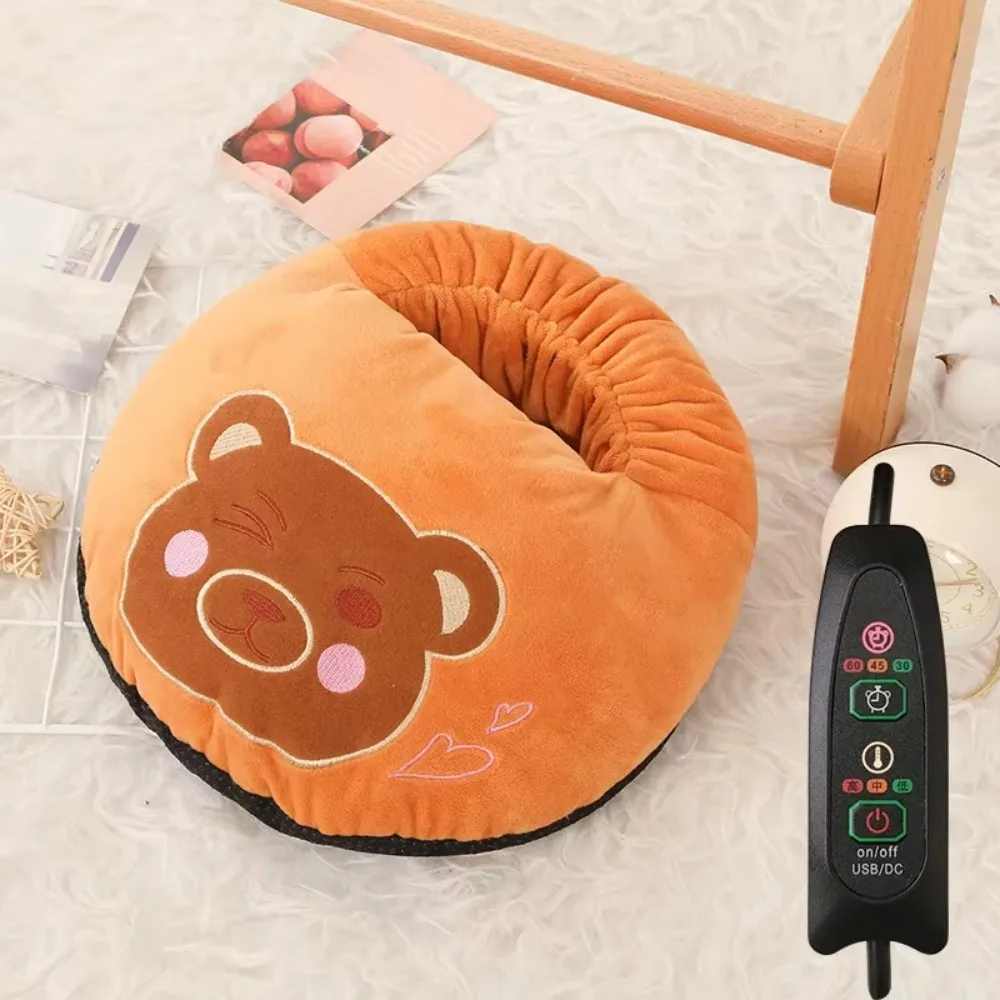 

winter New USB Foot Warmer Winter Electric Foot Warmer Cartoon Plush Multicolor Foot Warmer Artifacts