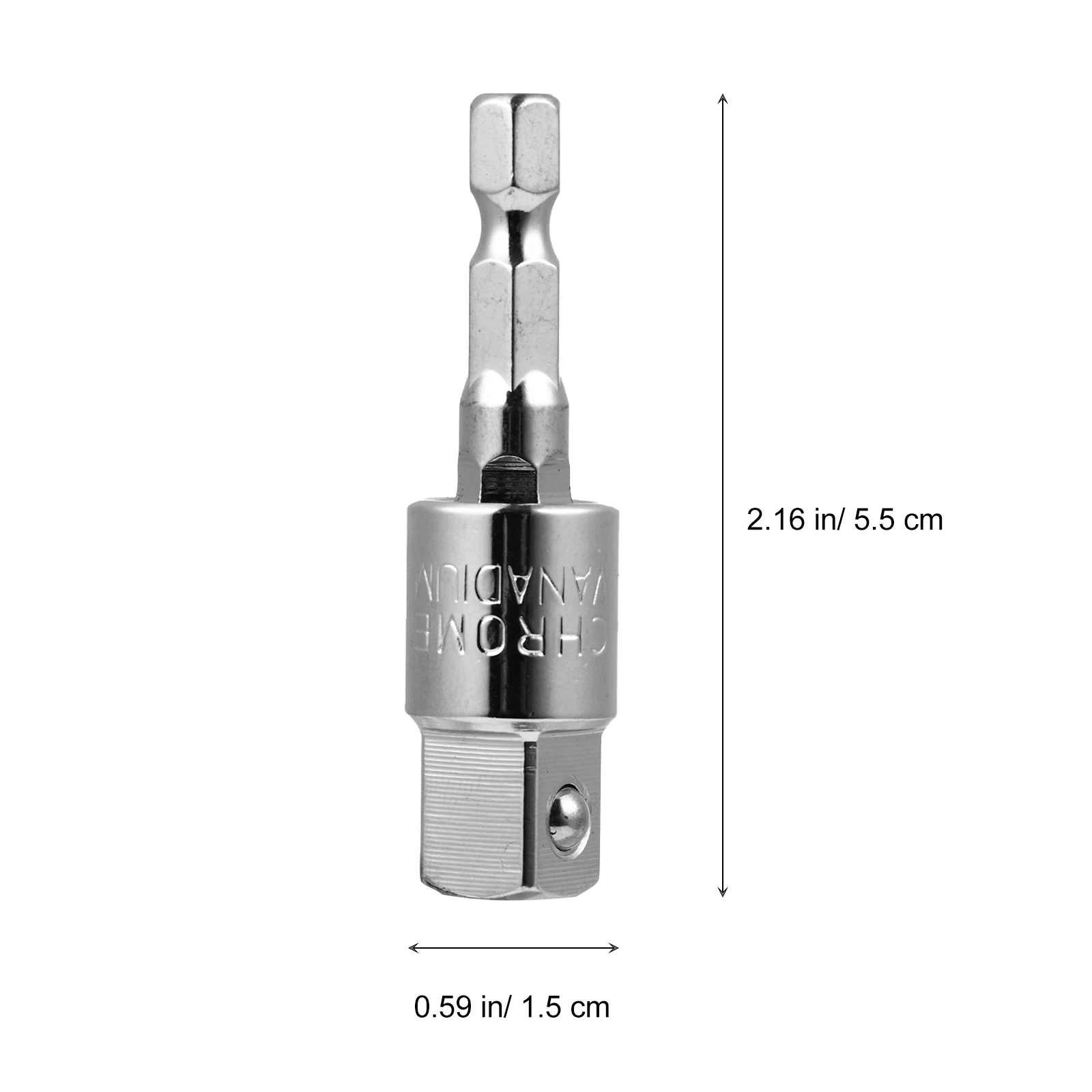 

3 Pcs Electric Wrench Adapter Socket High carbon Steel 360°Rotatable Drill Extension Bit Socket Adapter Set H Tools Home Repair