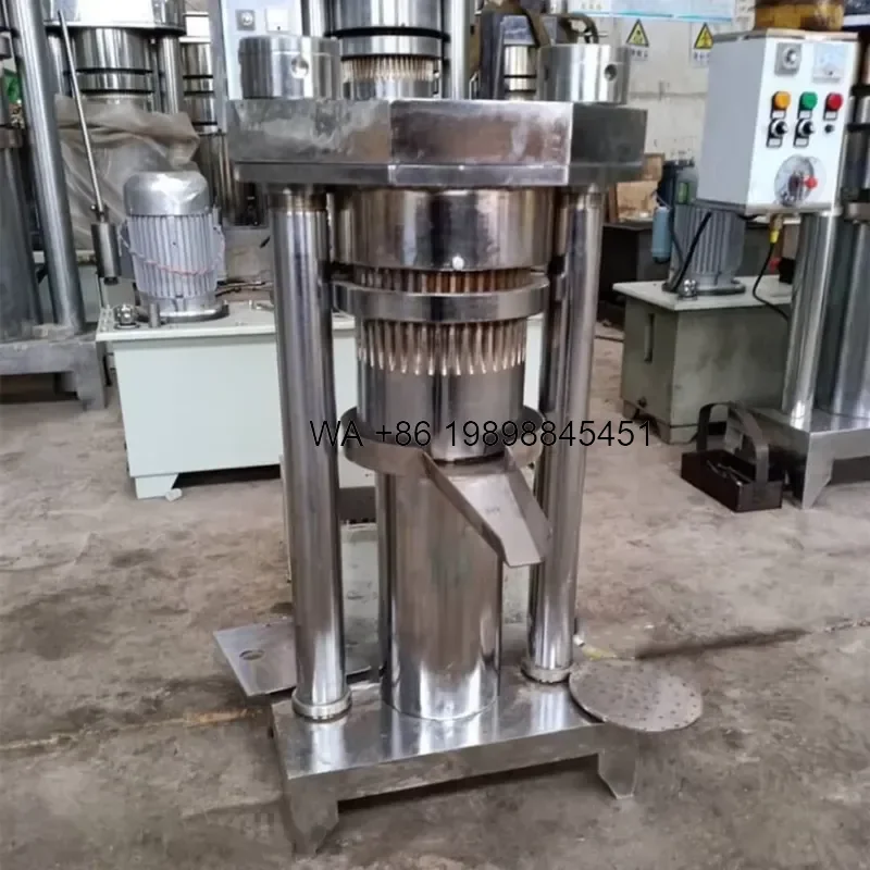 Wmwmnu for Fully Automatic Hydraulic Commercial Olive Palm Coconut Almond Walnut Oil Press New Condition Featuring