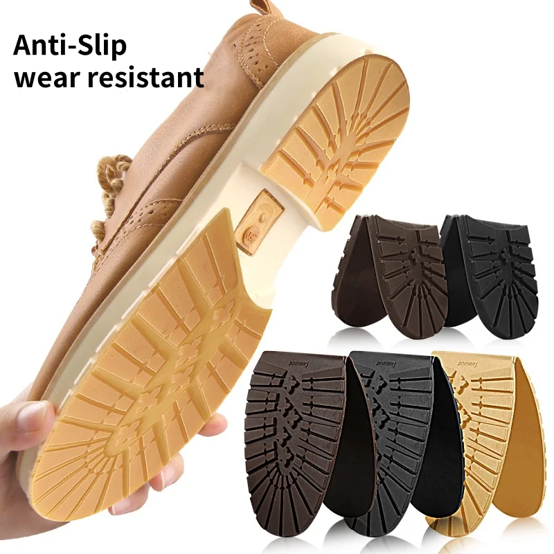 

Thicken Rubber Shoe Soles Non-Slip Wear-Resistant Men Business Shoes Sole Protector Female Sports Sole Repair DIY Soft Shoe Pad