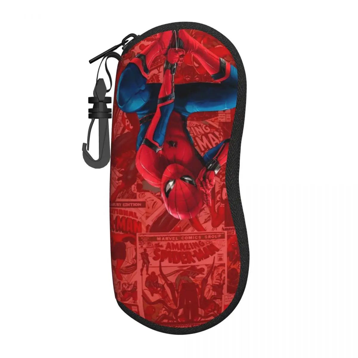 Spider-Man Comic Handsome Cool Glasses Case Unisex New Accessories Cartoon Anime Glasses Storage Box Charming Eyeglasses Box