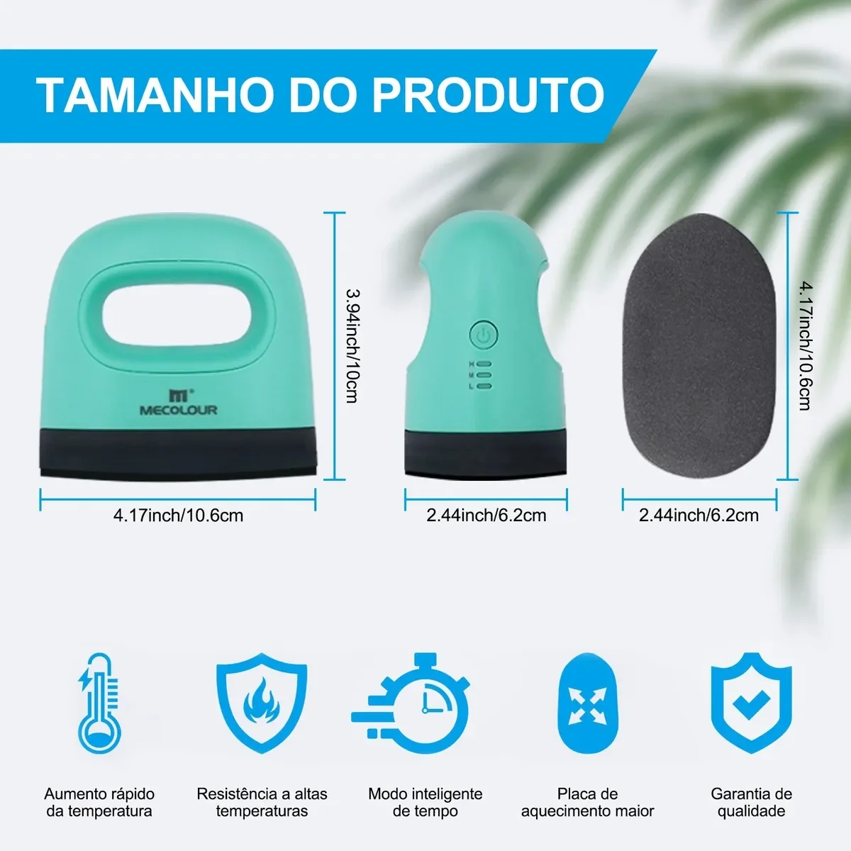 Prensa Térmica Mini De Ferro Fácil Para Roupas Pequenas Mecolour Diy Perfill Para Artesanato E Presentes Criativos 220V
