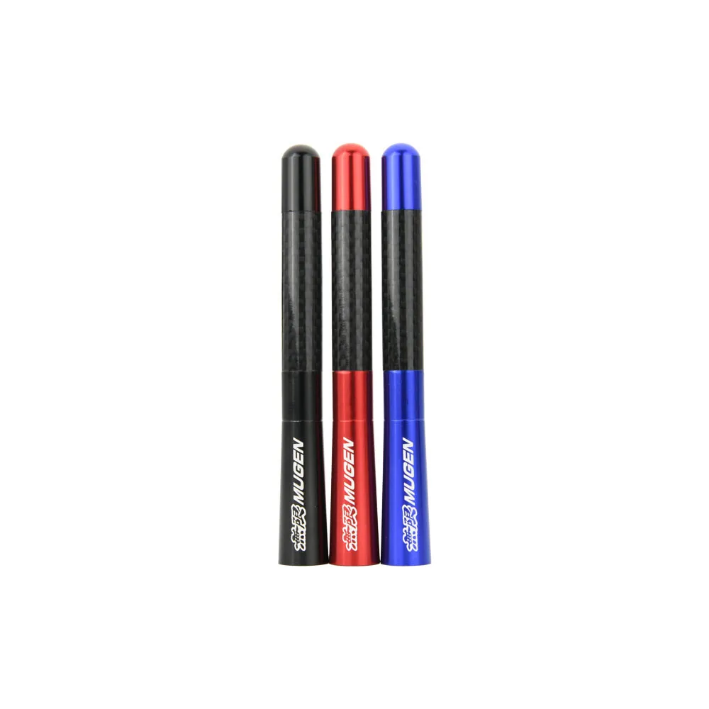 Uniwersalna antena samochodowa 8CM 12CM Mała krótka antena samochodowa z włókna węglowego Automatyczna stylizacja Akcesoria — zdjęcie 4