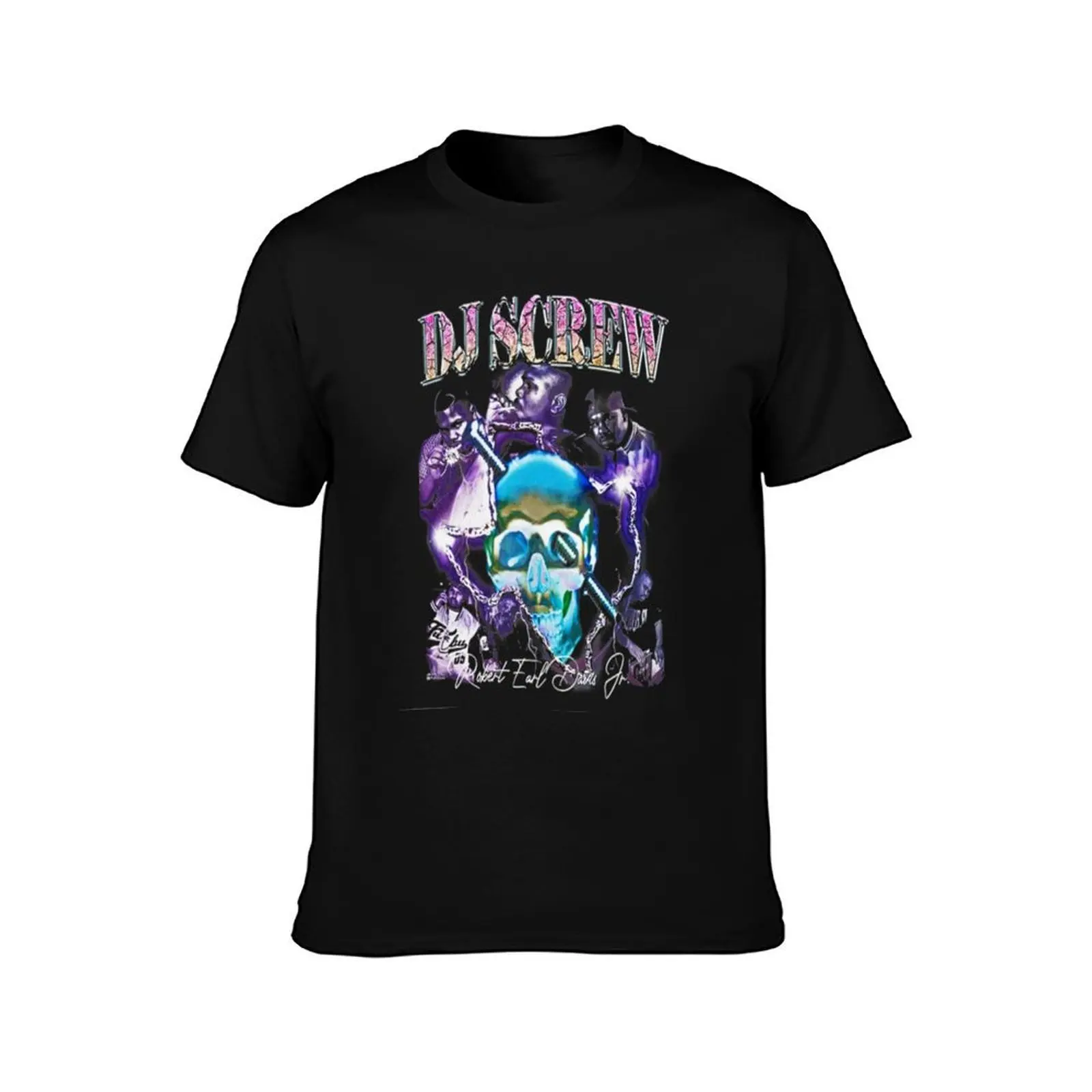 Dj Screw T-Shirt Large Size Soft Cotton T-Shirt
