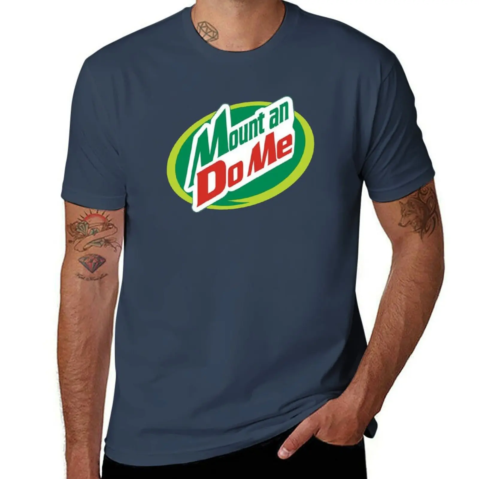 

Mountain Dew T-Shirt cotton tshirt 100% funny t shirts dark humor t shirt man casual T-Shirt