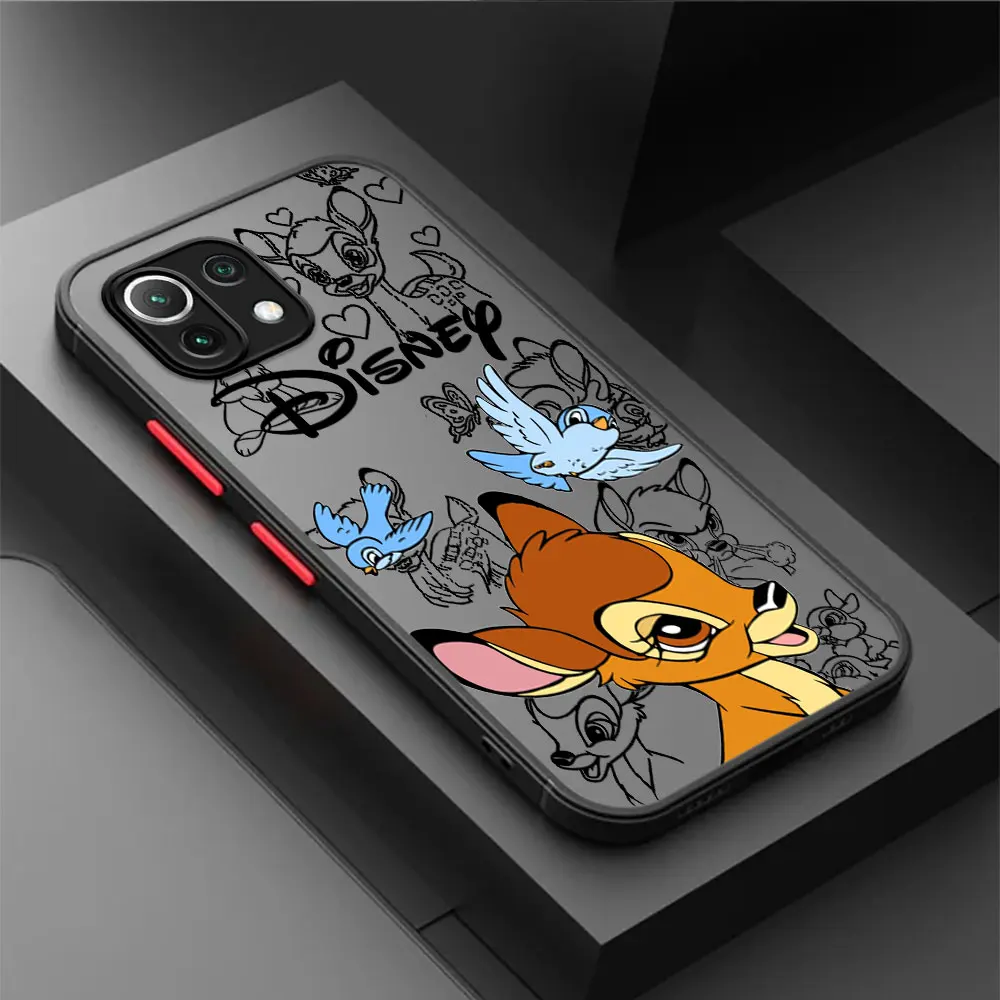 Disney Bambi Deer Phone Case for Xiaomi Mi 9T 11 Lite 12 13 Pro Note 10 Lite 11T 12X 10T 13 Ultra 12T Pro Shockproof Cover