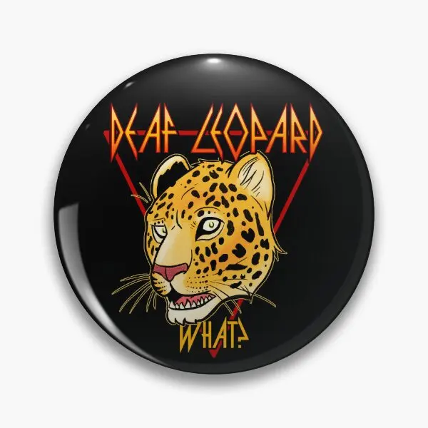 Deaf Leopard  Soft Button Pin Gift Funny Clothes Brooch Cartoon Women Lover Fashion Creative Cute Metal Badge Decor Jewelry