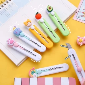 Hand Cutting Tools Heavy With SK5 Blade Plastic 25mm Cutter Knife