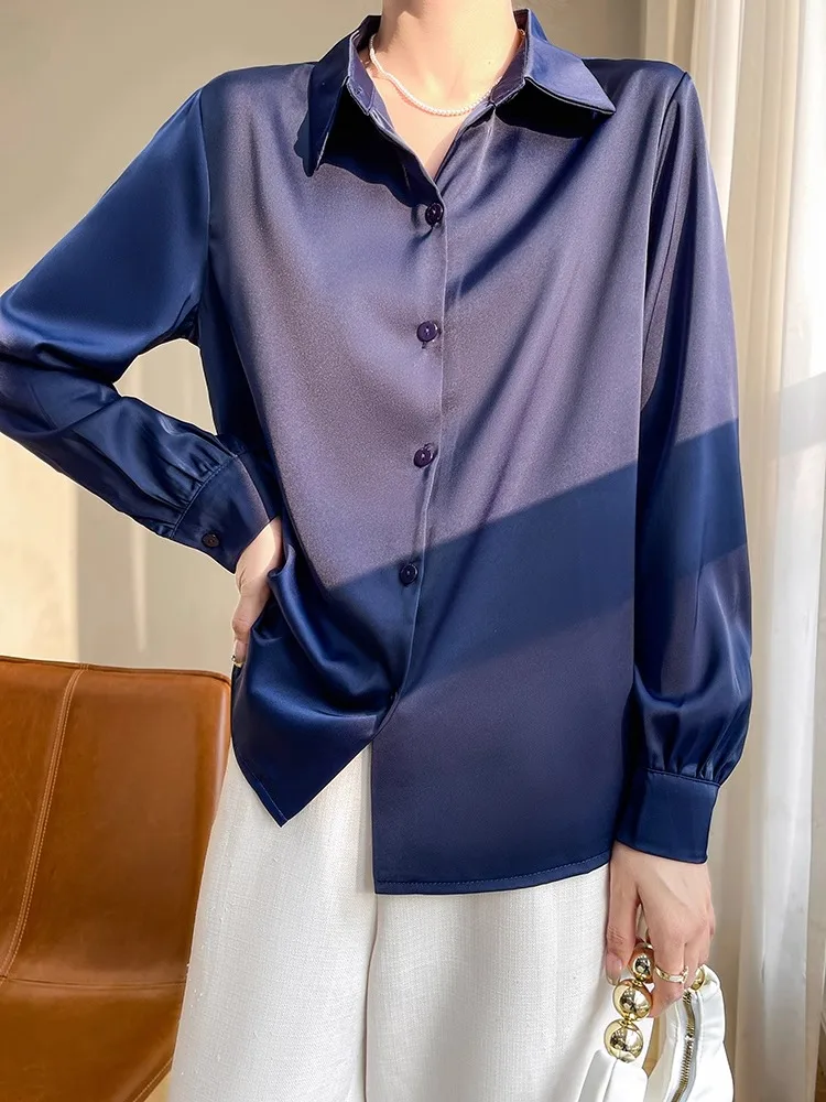 ربيع 2025 المرأة طويلة Sve الحرير السلس الحرير الجليد الحماية من الشمس ملابس خارجية وصول جديد المحملة جديد خلات الساتان irt