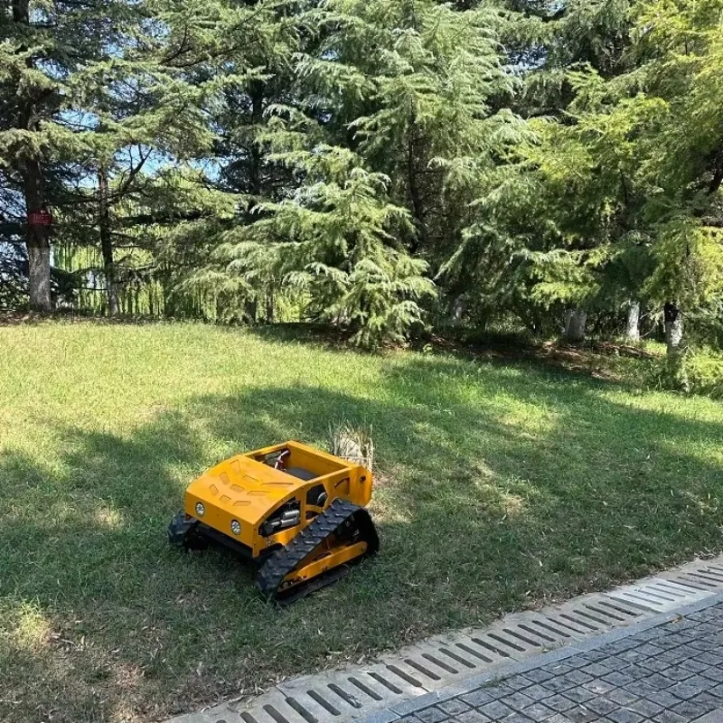 Intelligent Control Crawler Remote Control Lawn Mower Portable Small Remote Control Lawn Mower