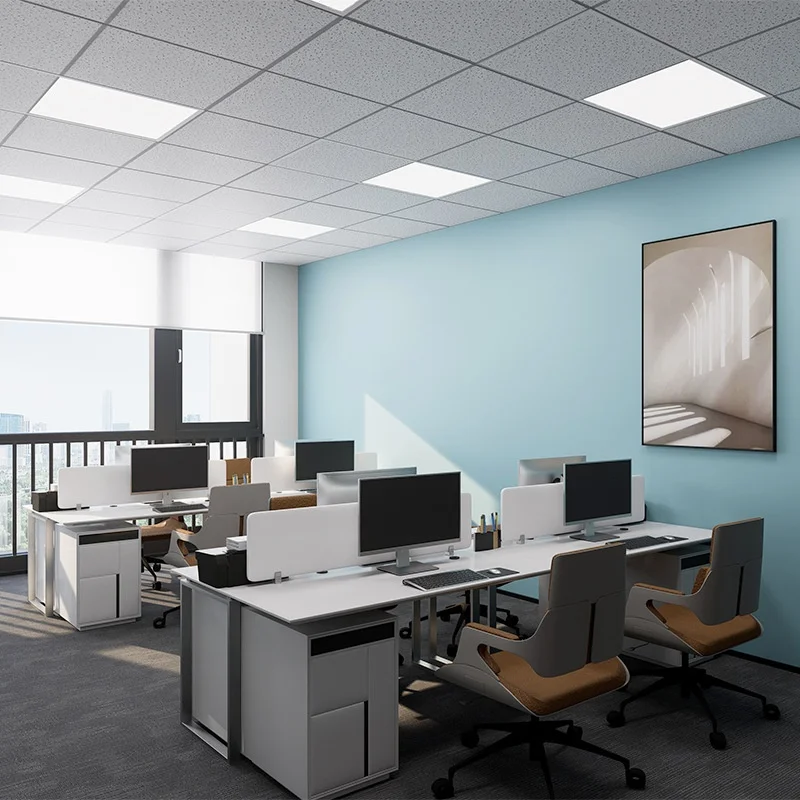 Office Desk, Modern Simple Extendable Workstation Table, Single Double Staff Station, 120cm Length, Home Office Furniture