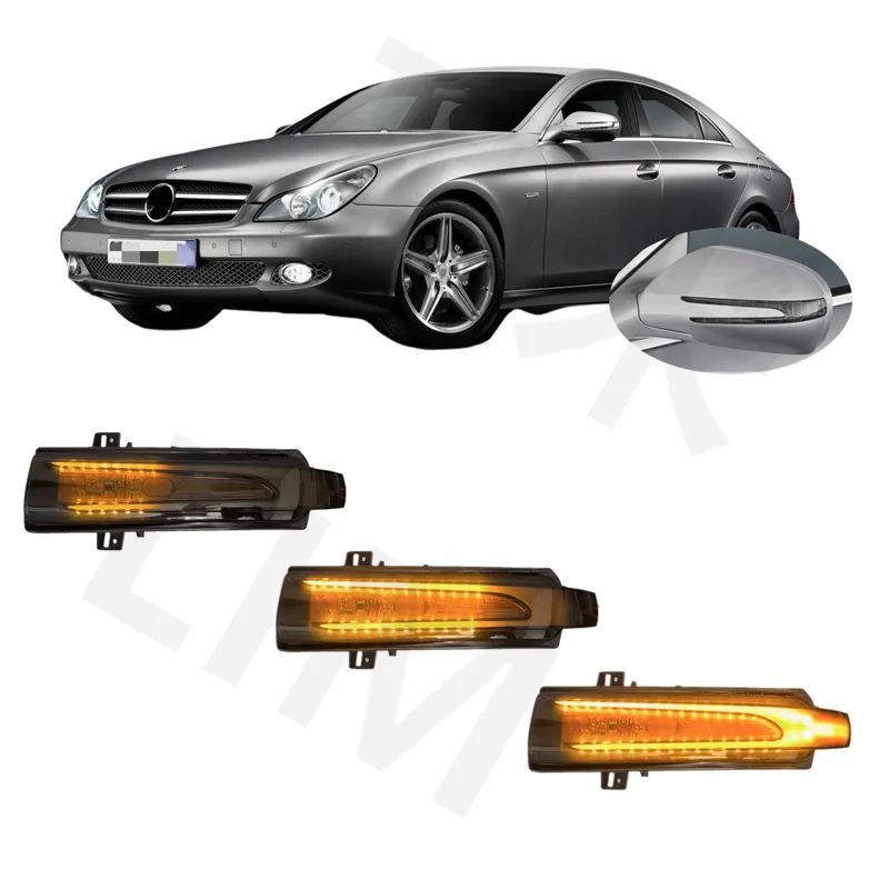 for Mercedes Benz CLC CLS Class Sportcoupe W219 2008 2009 2010 2011 LED Sequential Blinker Side Mirror Turn Light Signal Lamp