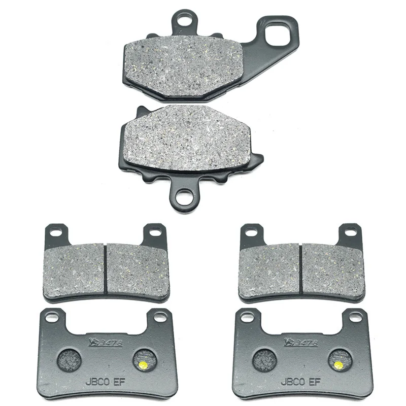 

For kawasaki ninja sx 1000 zr1000 z1000 ABS Z1000SX 2011-2021 ZX1000 ZX-10R zx10r 2008 2009 2010 Front & Rear Brake Pads KIt set