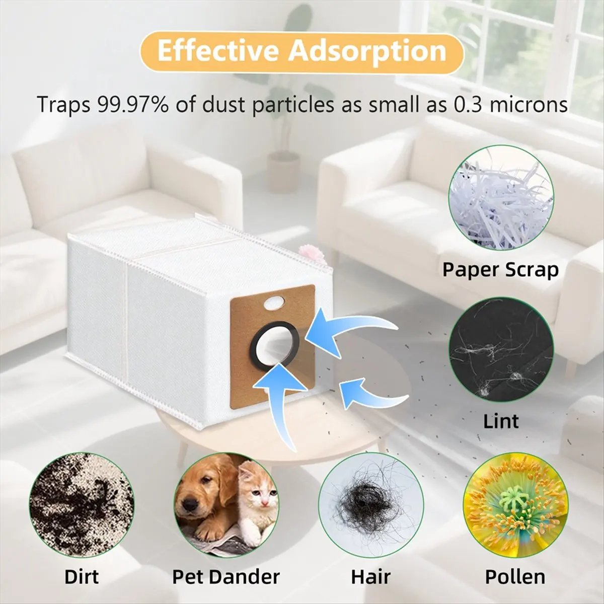#40D Replacement Dust Bags Accessories,vacuum cleaner bags,(Non-woven fabric)
