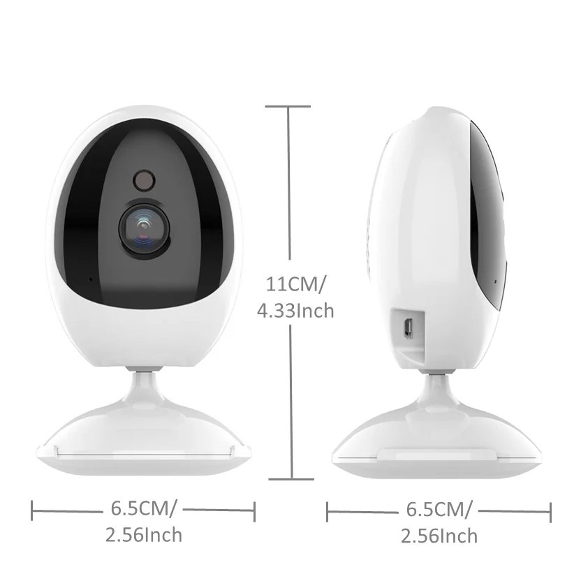 ICSEE-Cámara de ojo de pez de 180 grados, gran angular, 1,44mm, lente de visión nocturna, 1080P, seguridad para el hogar, VR, Wifi, cámara