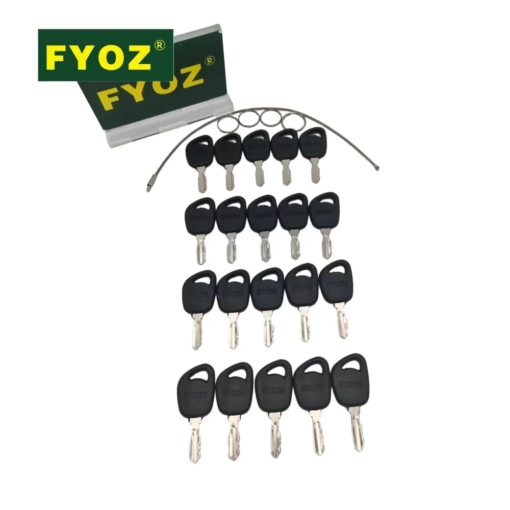 20 Pack Ignition Keys GY20680 For John Deere Lawn Tractor E100 E110 E120 E130 E140 E150 E160 E170 E180 L100 L108 L110 L111 L118