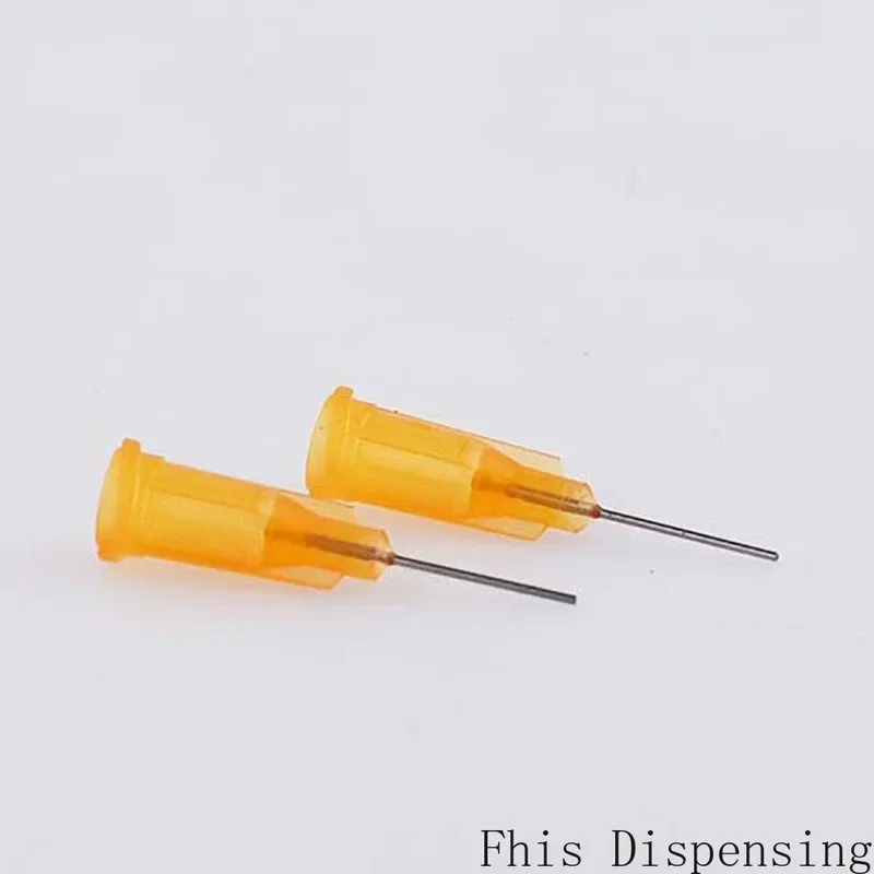 إبر توزيع قياسية ISO ، قفل Pp Luer ، أنبوب محوري ، دقة طول ss Dispense ، أطراف غير حادة 23 جم ، من من من من من نوع W ،
